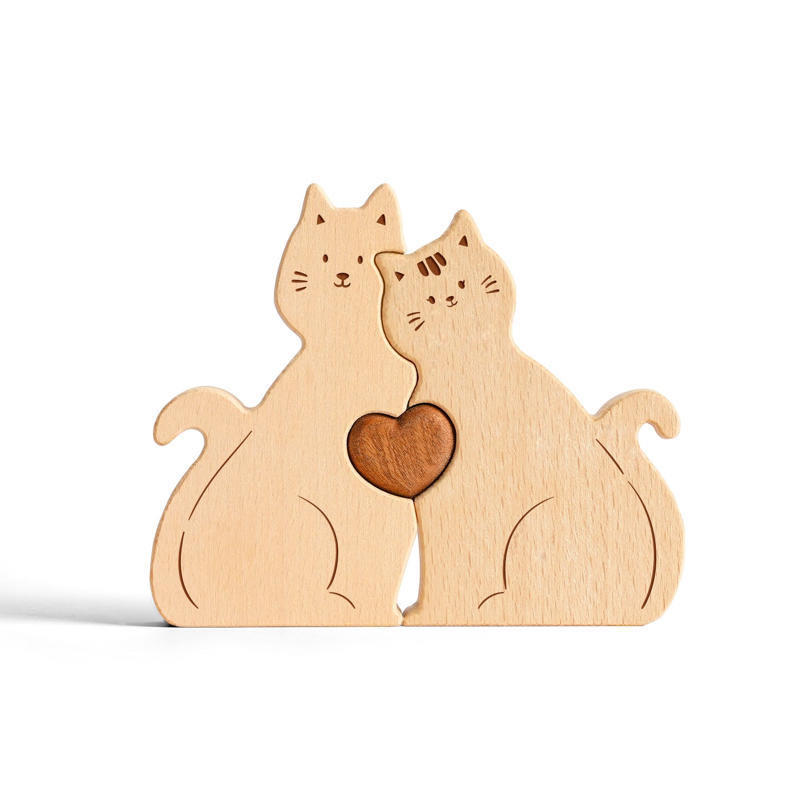 Cat Family Puzzle Set: Adorable, Heartwarming Home Decor Gift