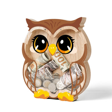 Owl Coin Bank