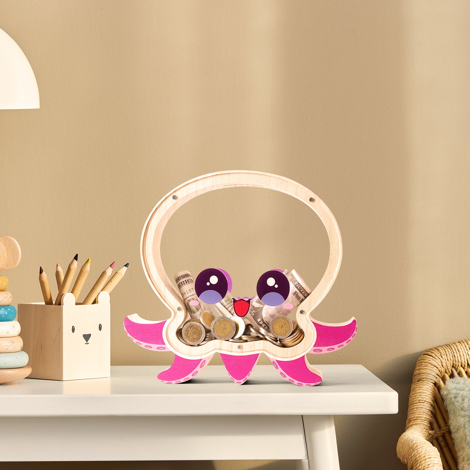 Octopus Piggy Bank: Cute, Functional, Perfect Gift