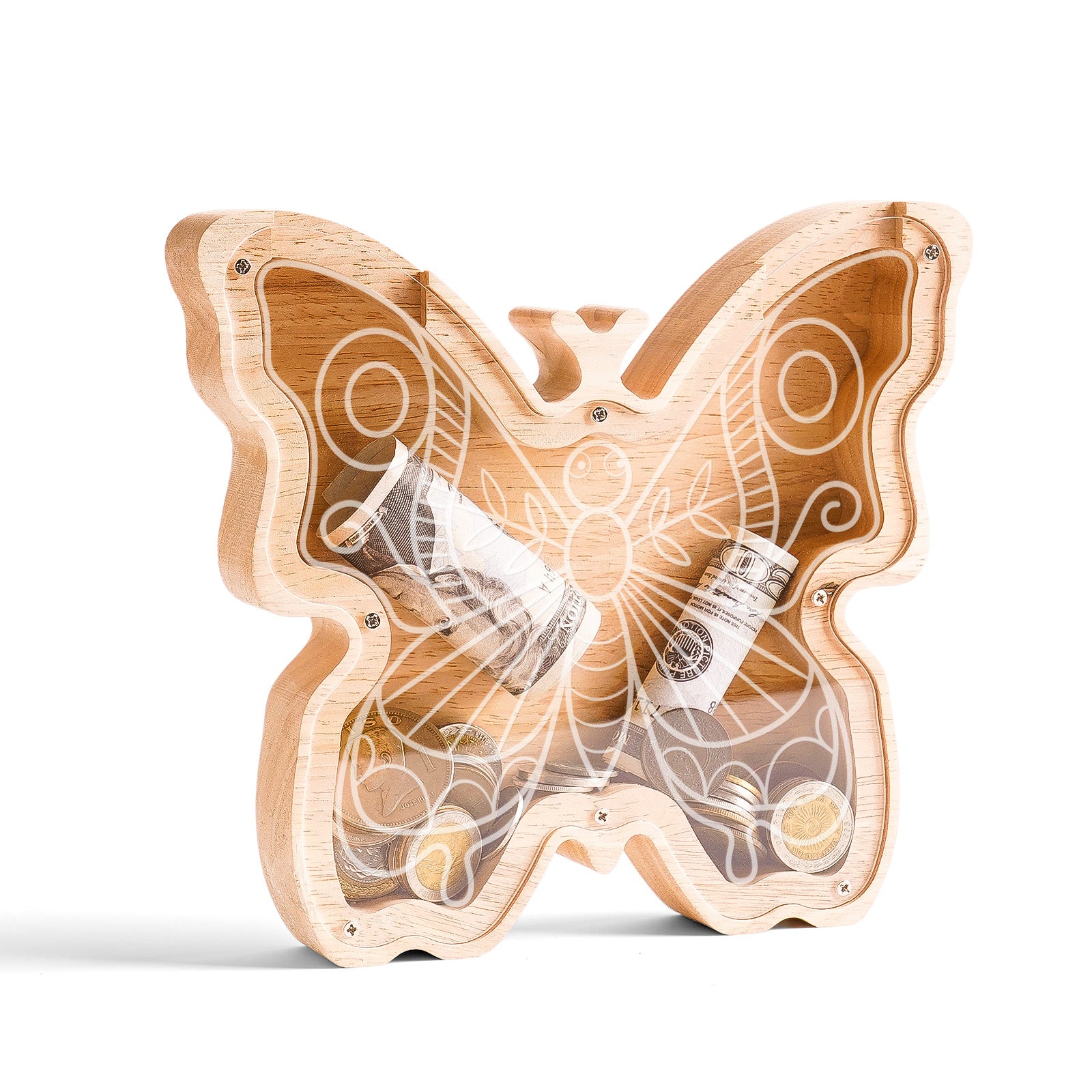 Butterfly Piggy Bank: Elegant, Unbreakable, Safe, Perfect Gift