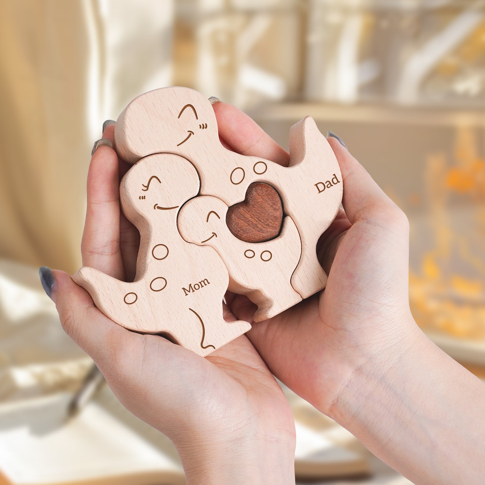 Dinosaur Puzzle Set: Prehistoric Adventure Gift for Family, Kids Room Decor