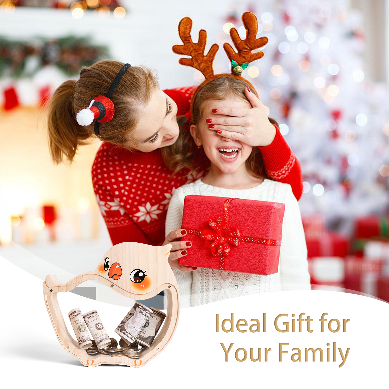 Parrot Coin Bank: Cute, Hand-Painted, Durable