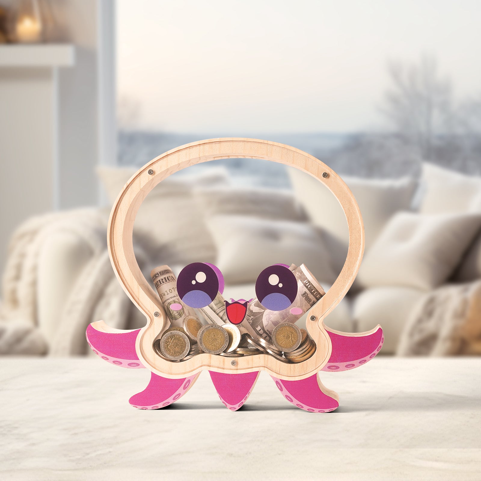 Octopus Piggy Bank: Cute, Functional, Perfect Gift