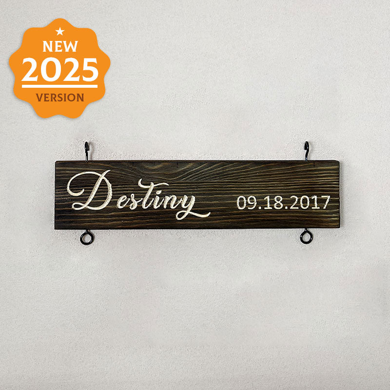 [Add-on Only] Extra Name Slats for Deep Engraved Family Sign