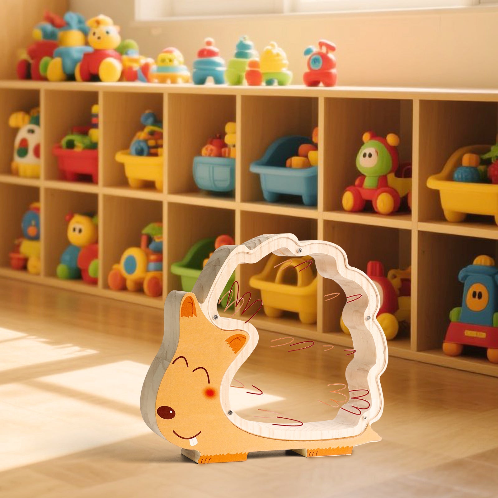 Adorable Hedgehog Coin Bank: Cute, Handcrafted, Functional Gift for Friends