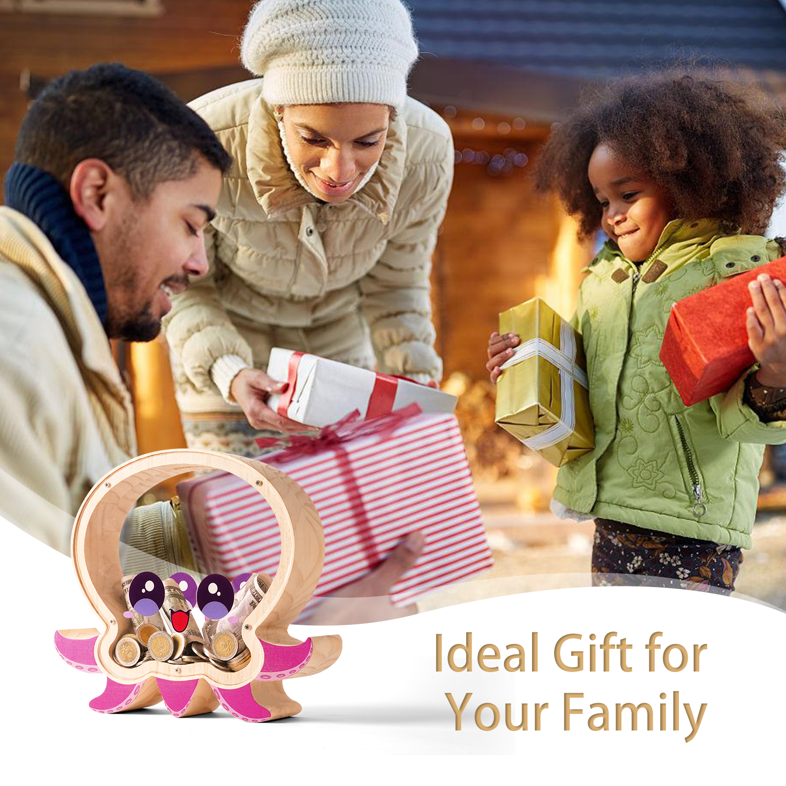 Octopus Piggy Bank: Cute, Functional, Perfect Gift