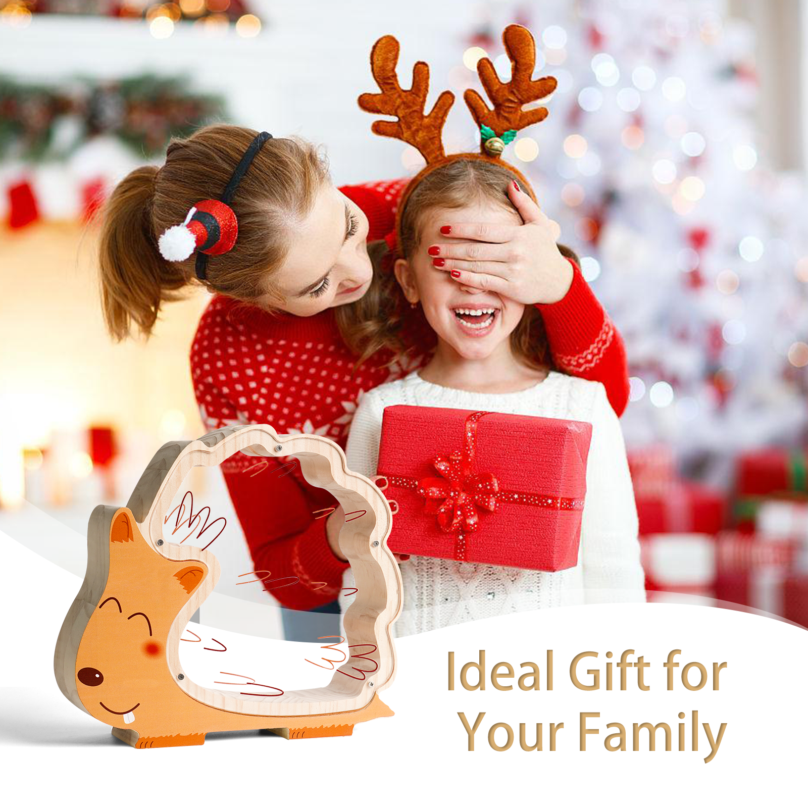 Adorable Hedgehog Coin Bank: Cute, Handcrafted, Functional Gift for Friends