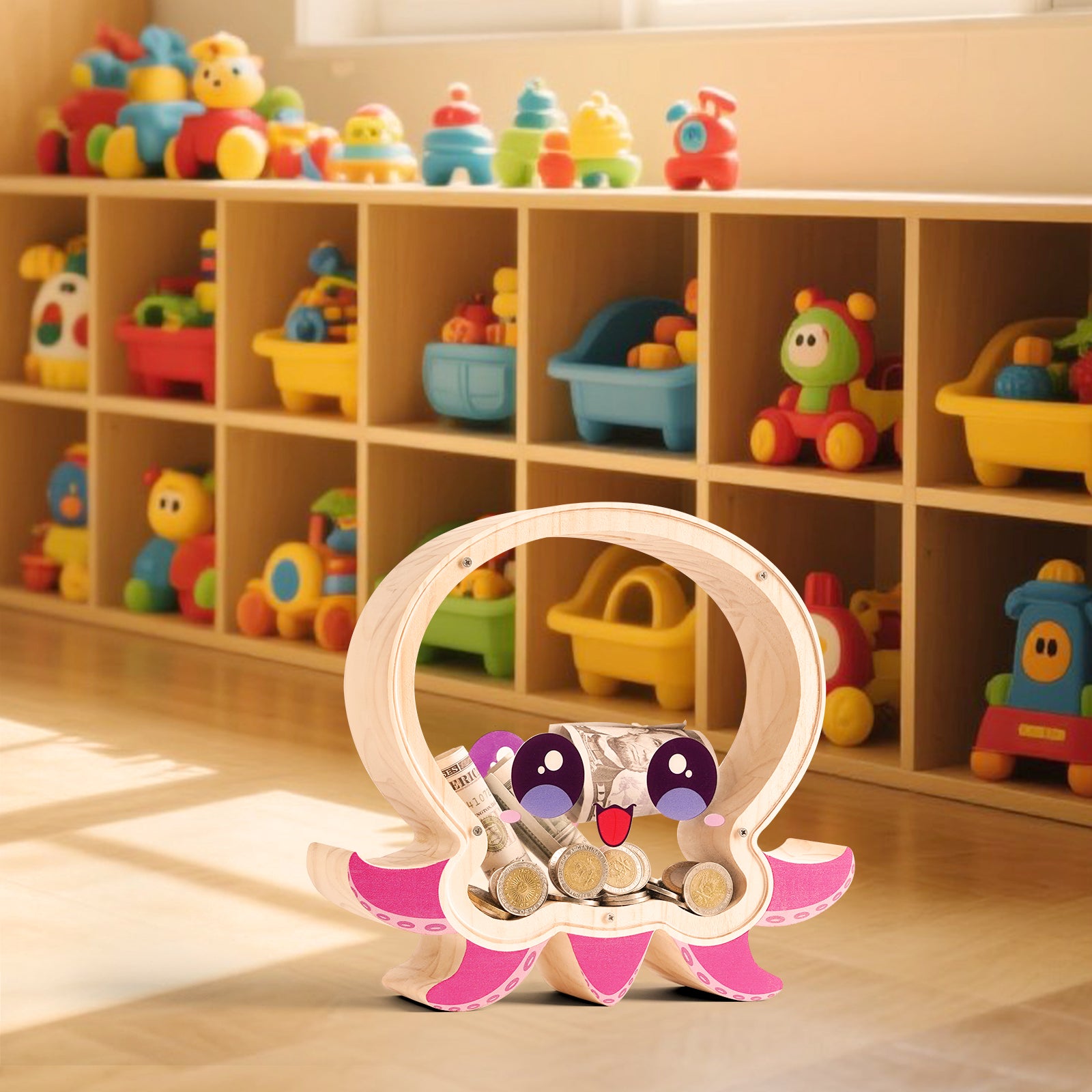 Octopus Piggy Bank: Cute, Functional, Perfect Gift