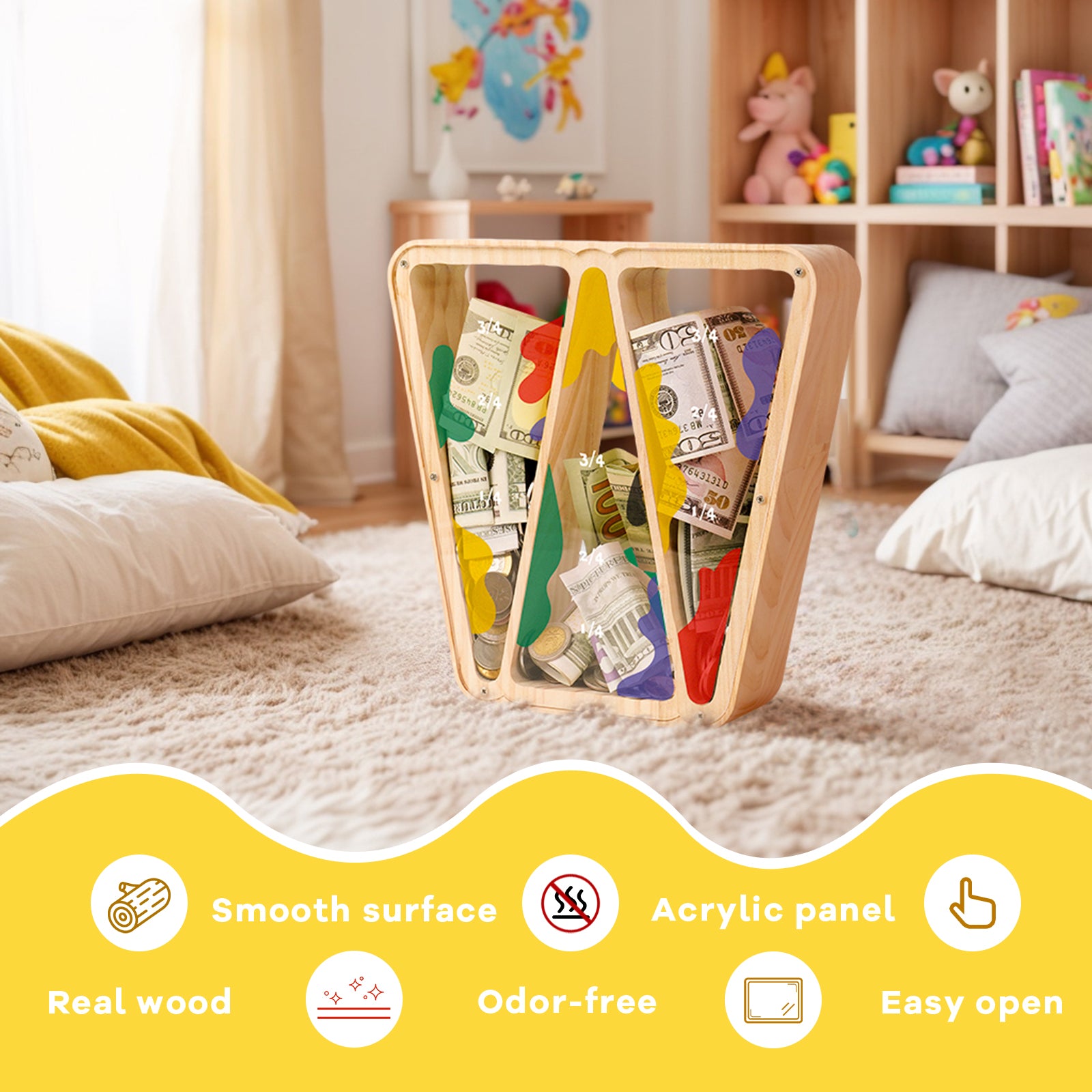 Ladder Piggy Bank - Unique Savings Gift for kids & Families