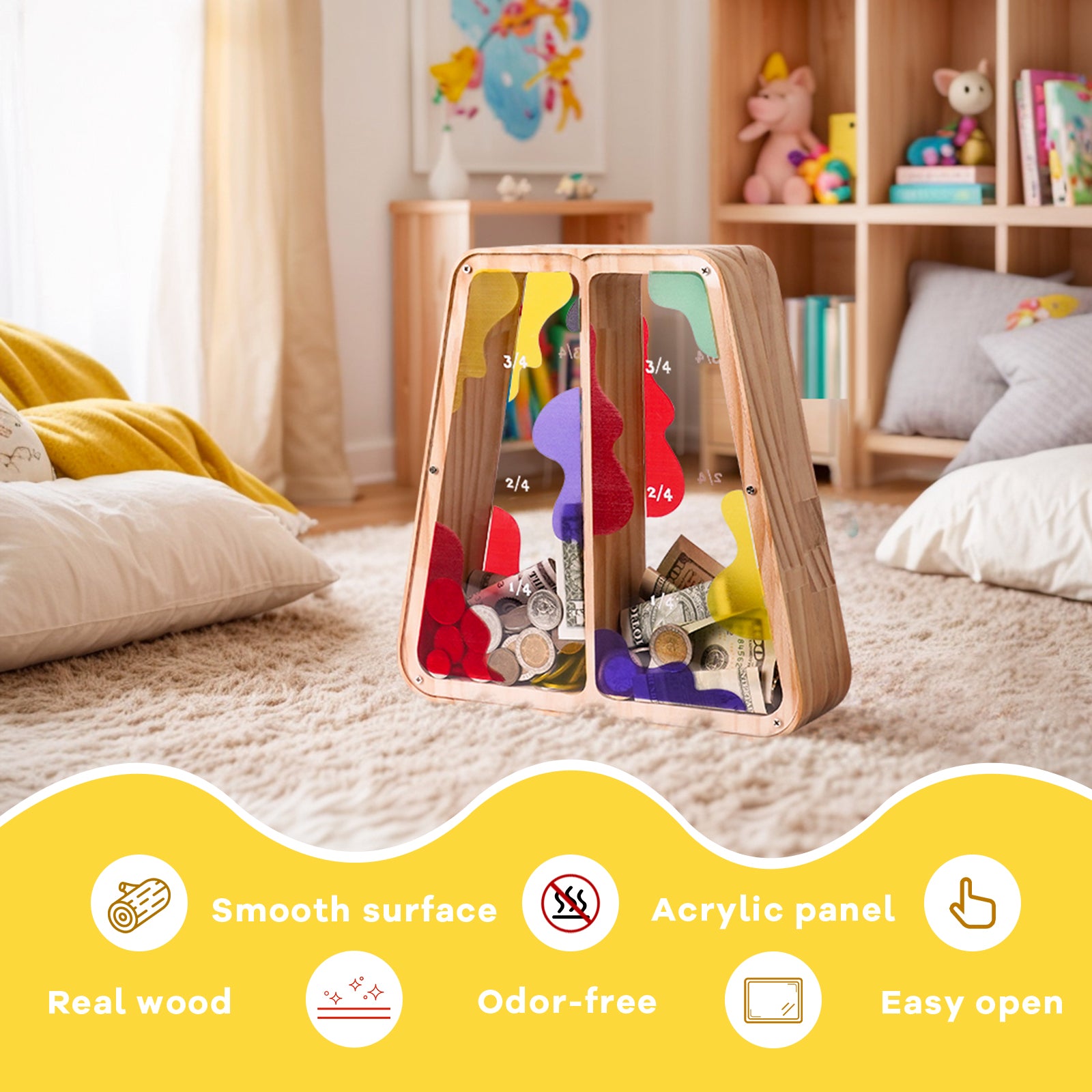 Ladder Piggy Bank - Unique Savings Gift for kids & Families