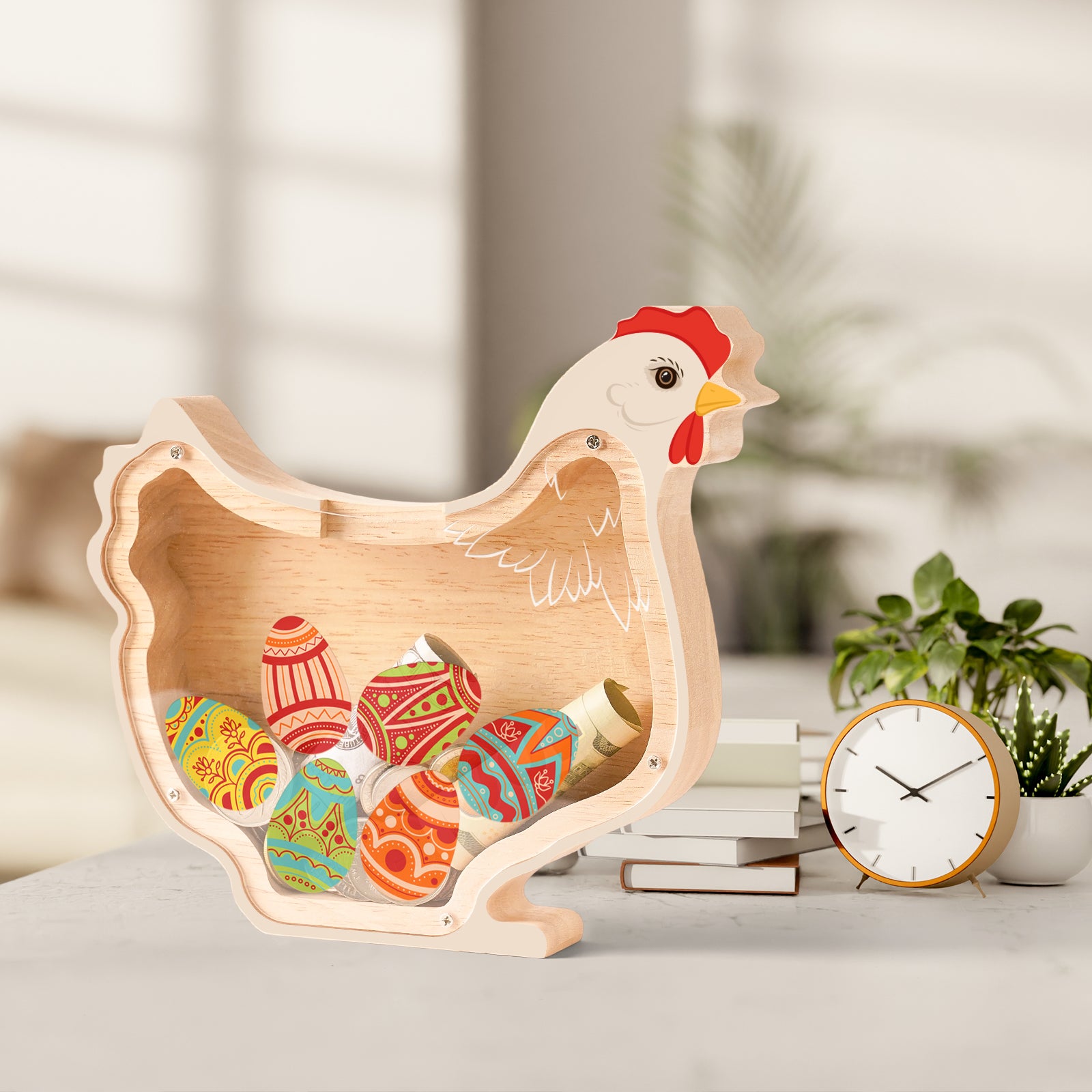 Chicken Piggy Bank: Unbreakable, Cute, Personalized Gift