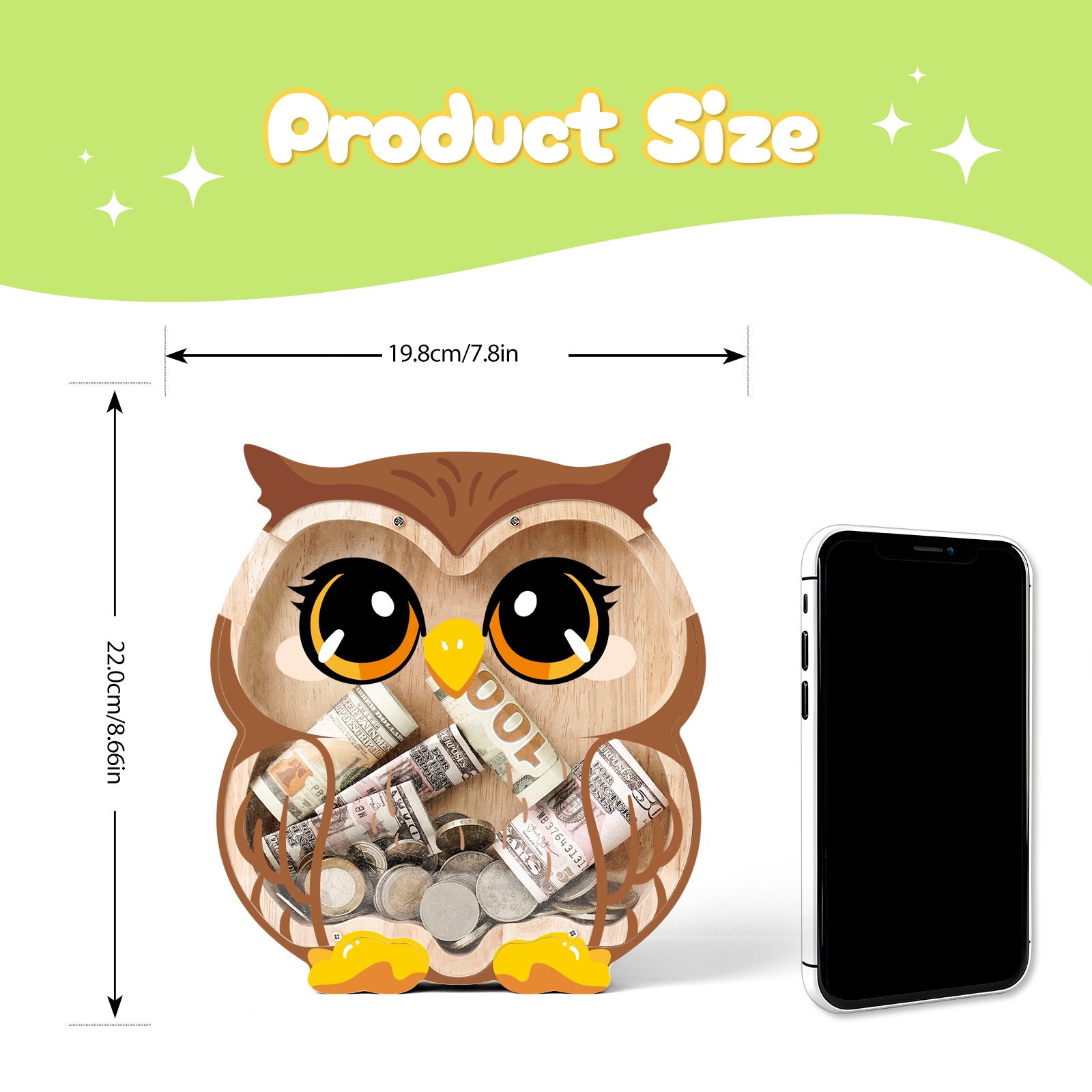 Owl Coin Bank