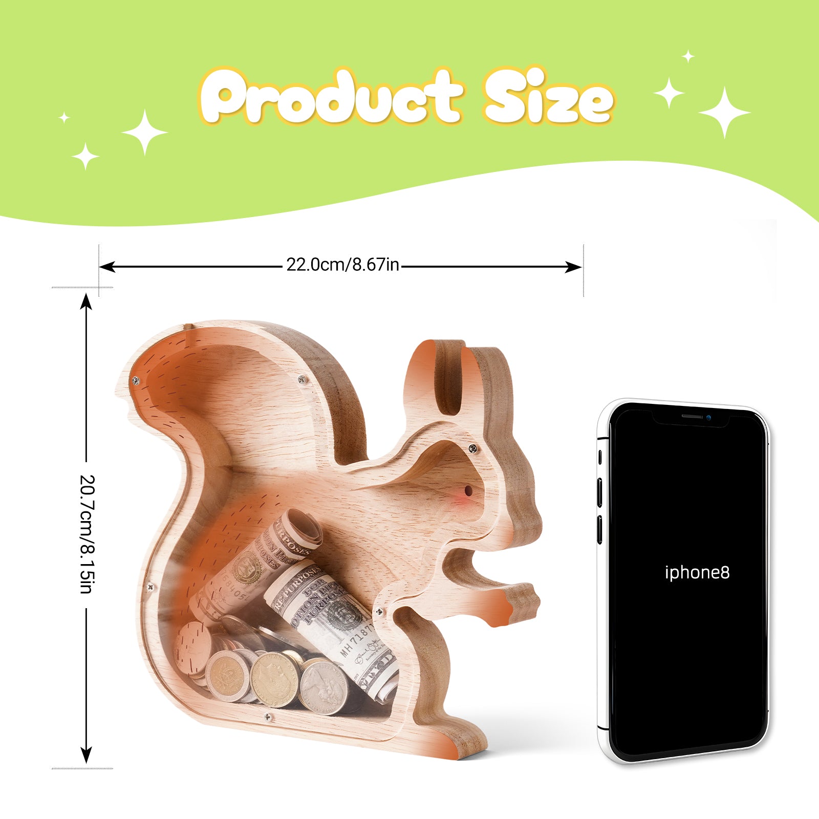 Squirrel Piggy Banks: Cute, Unbreakable, Safe, Perfect Gift