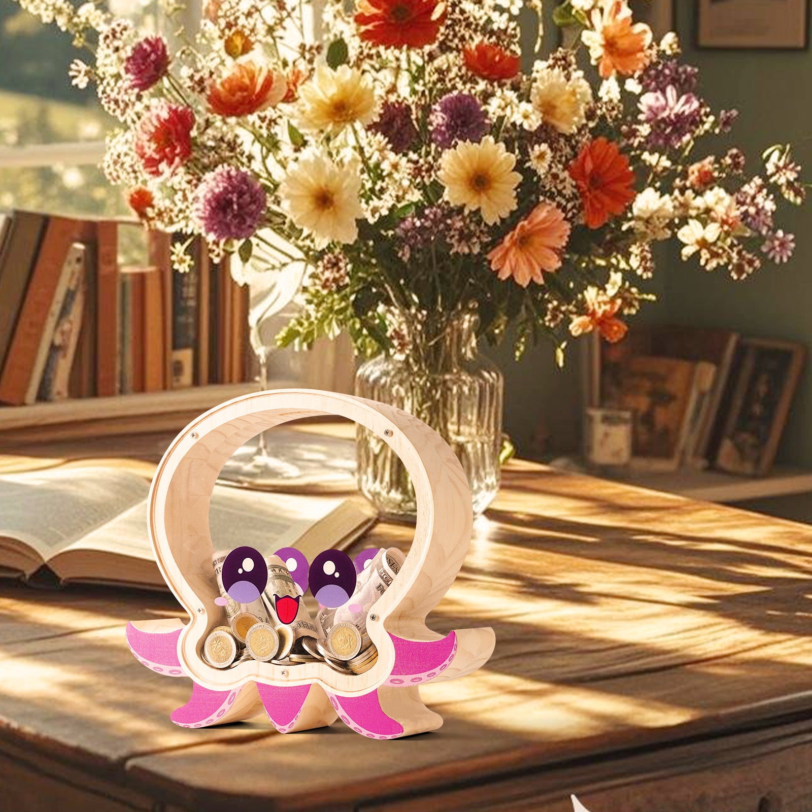 Octopus Piggy Bank: Cute, Functional, Perfect Gift
