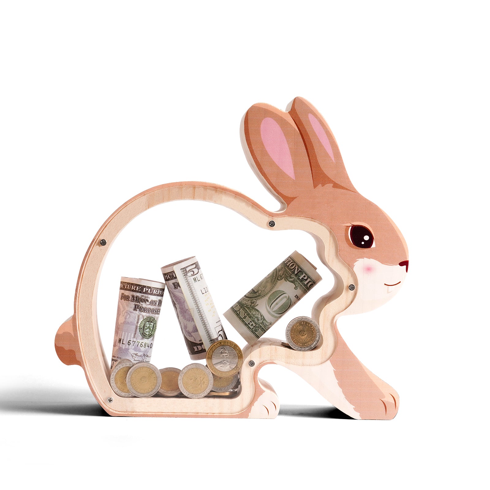 Bunny Coin Bank: Handcrafted, Cute, Perfect Gift