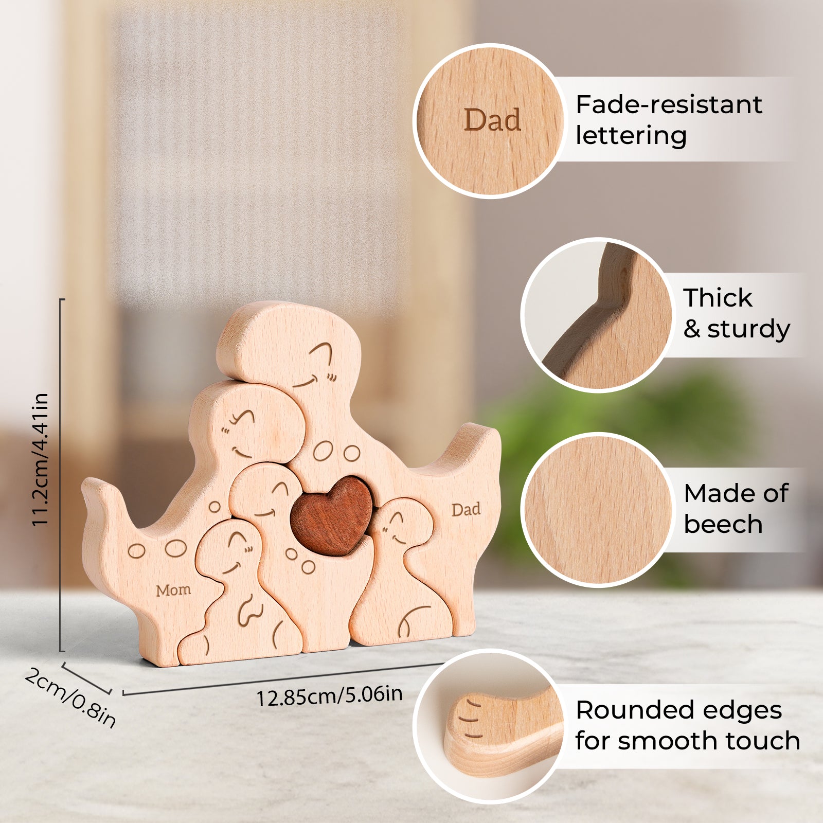 Dinosaur Puzzle Set: Prehistoric Adventure Gift for Family, Kids Room Decor