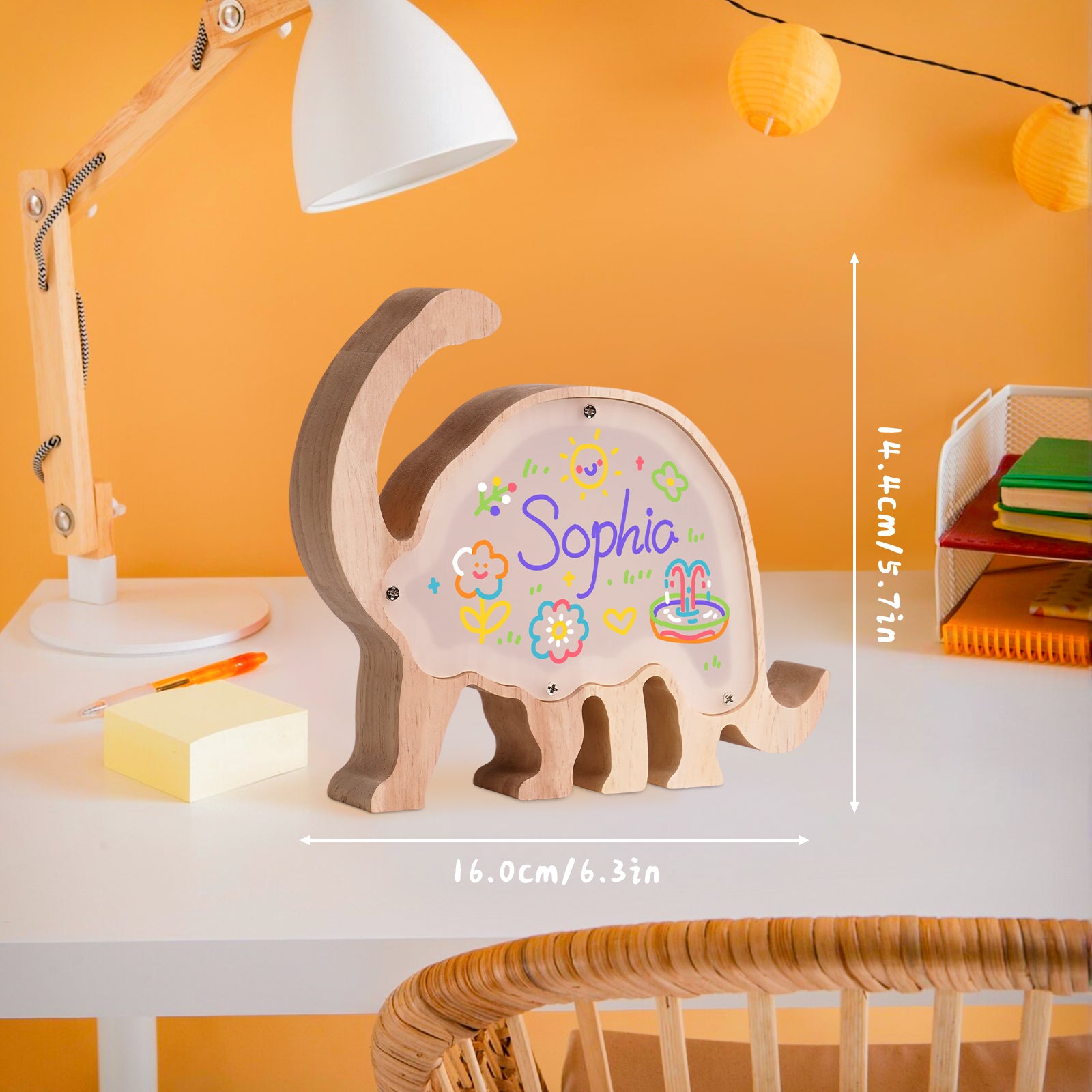 Brachiosaurus Lamp Kit: DIY, Paintable, Perfect Birthday Gift