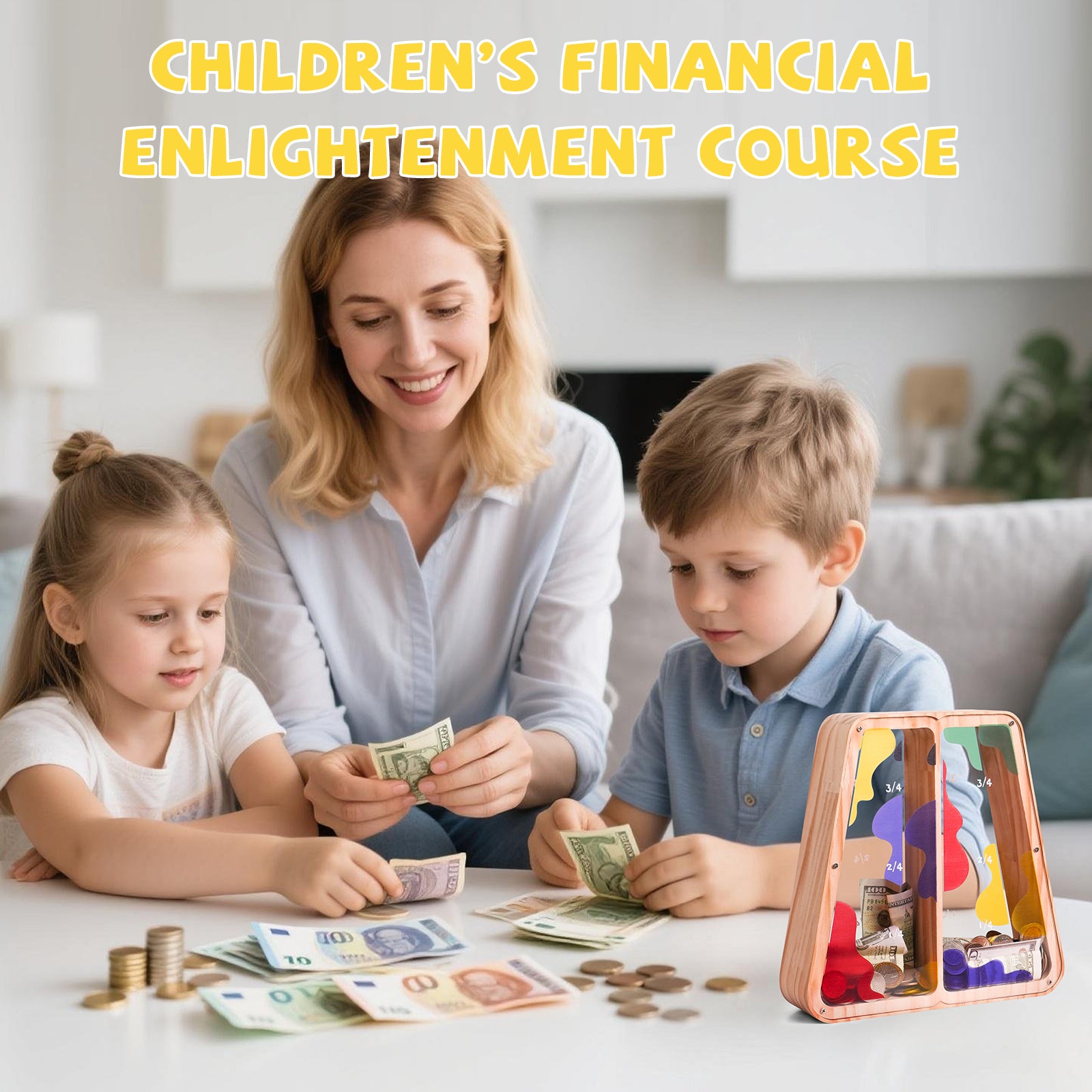 Ladder Piggy Bank - Unique Savings Gift for kids & Families