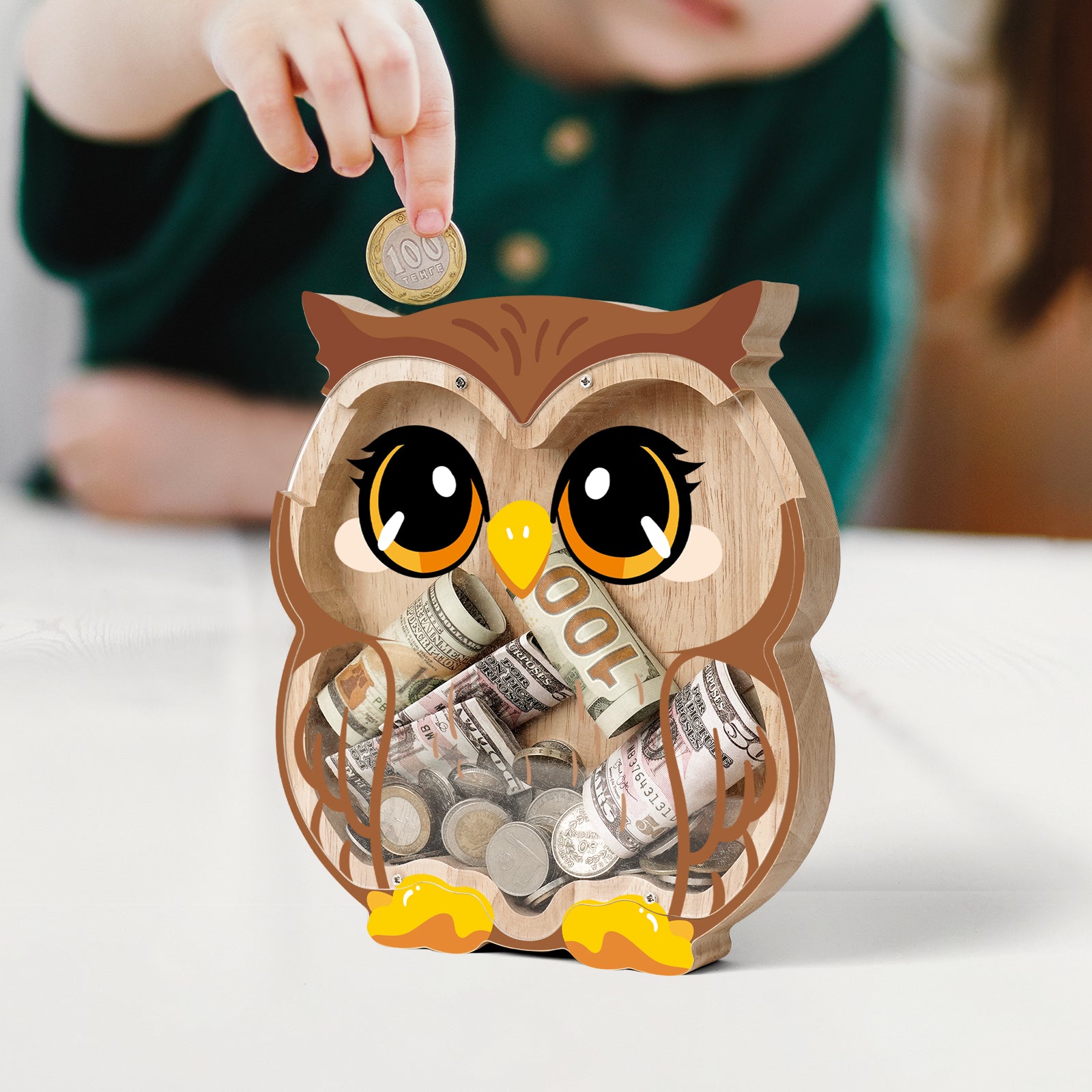 Owl Coin Bank