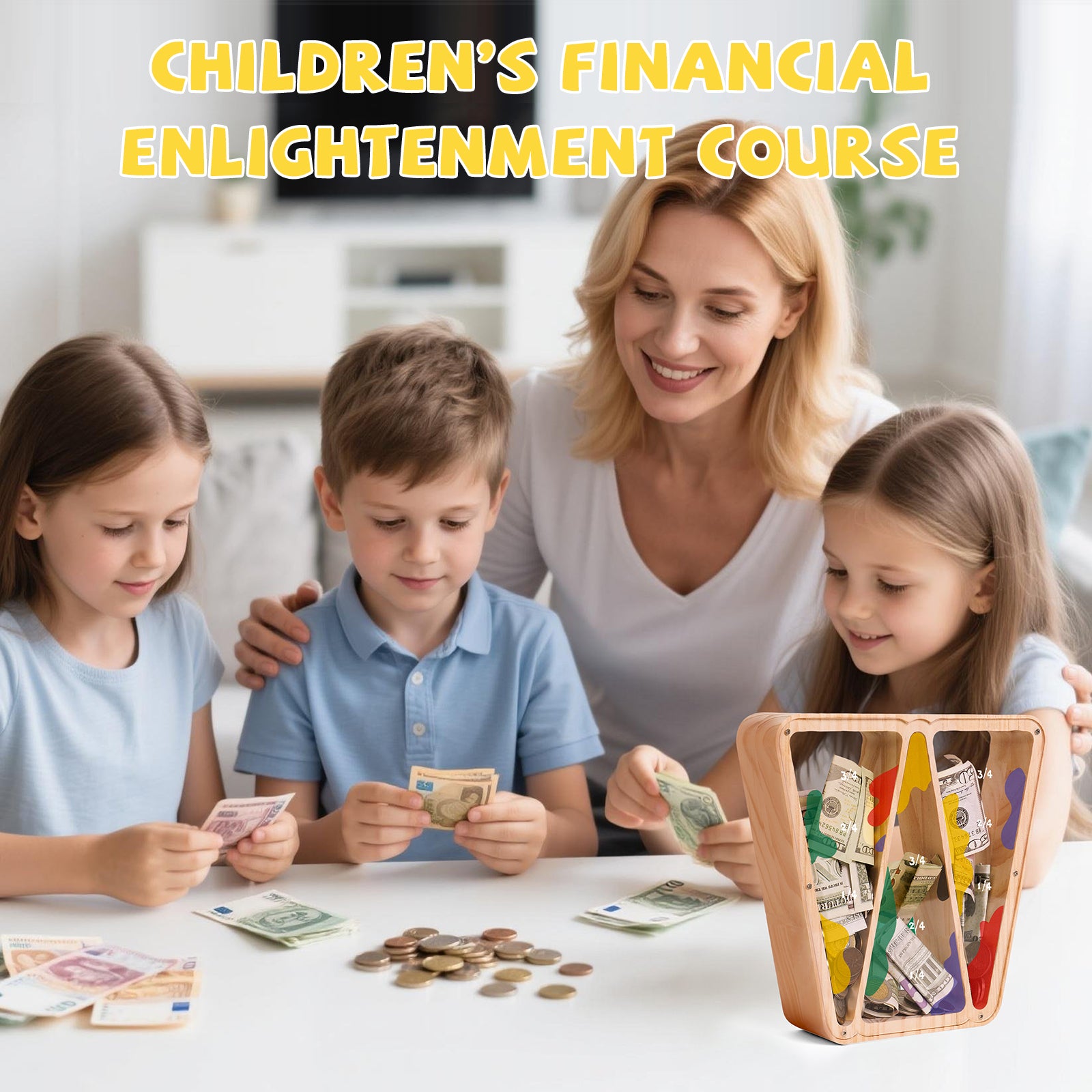 Ladder Piggy Bank - Unique Savings Gift for kids & Families