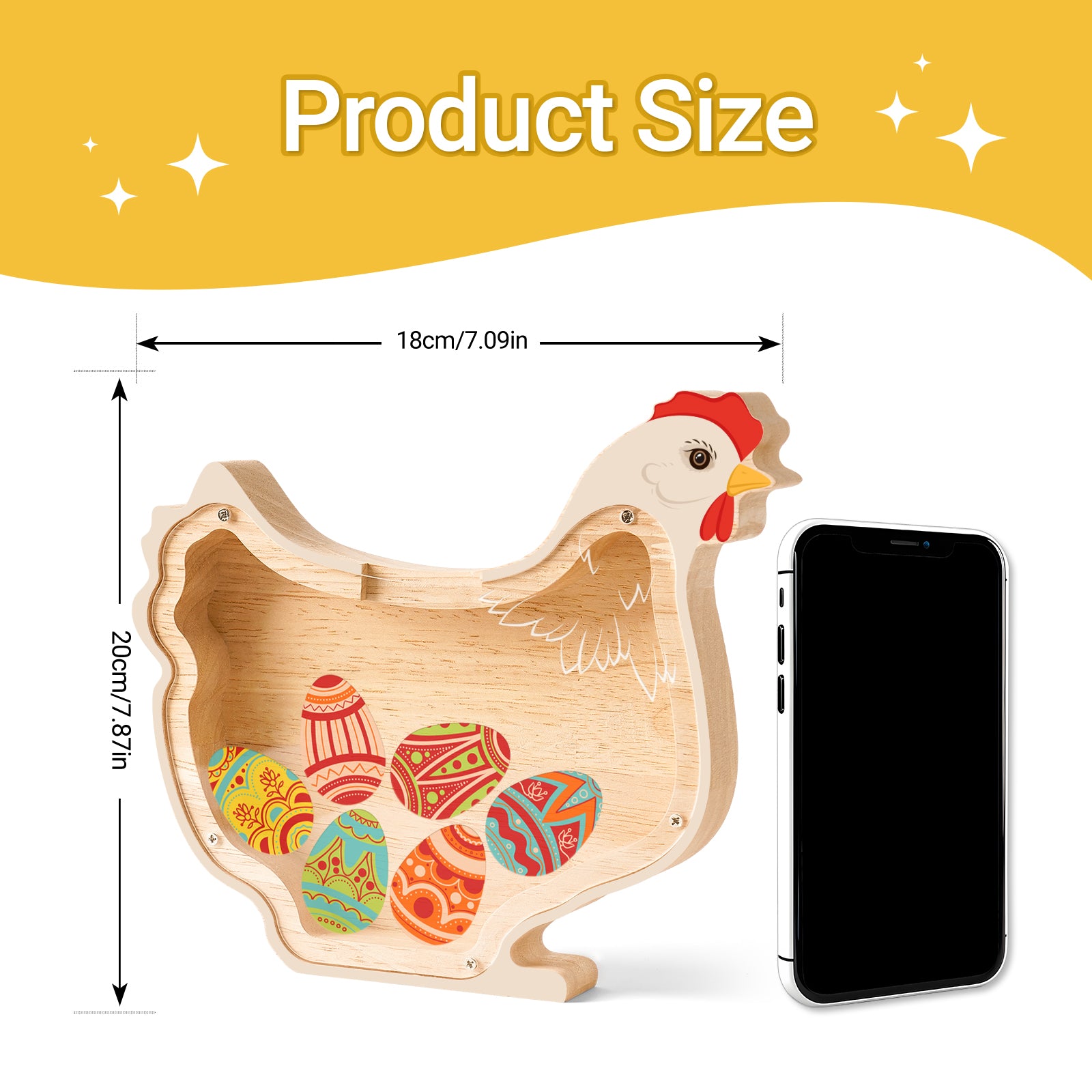 Chicken Piggy Bank: Unbreakable, Cute, Personalized Gift