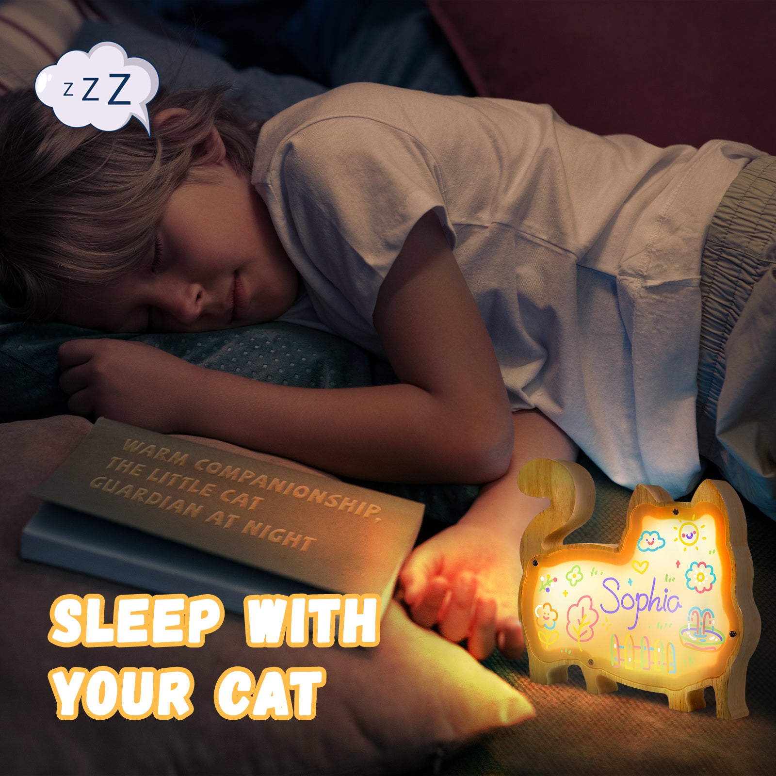 Cat Lamp Kit: DIY, Paintable, Great for Kids
