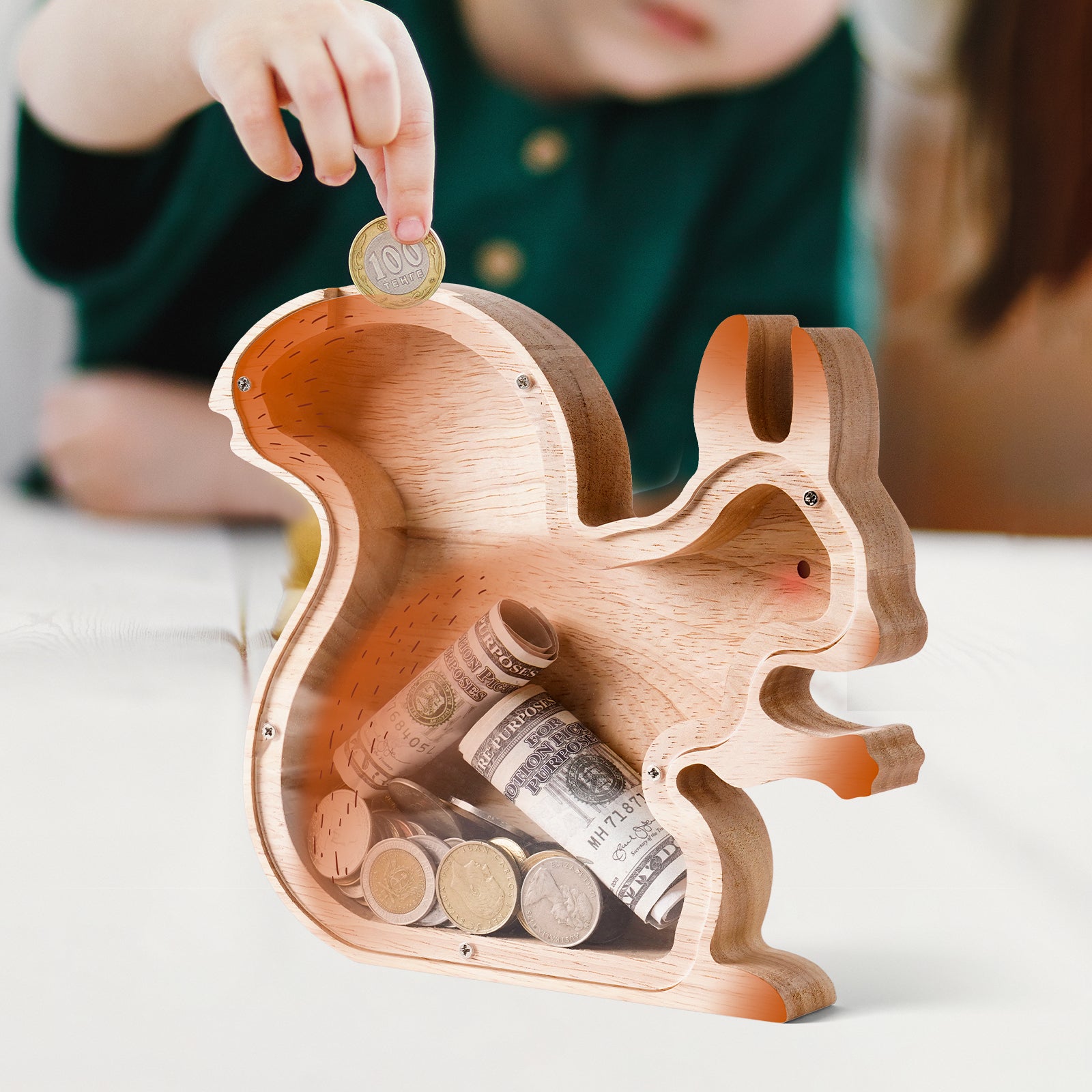 Squirrel Piggy Banks: Cute, Unbreakable, Safe, Perfect Gift