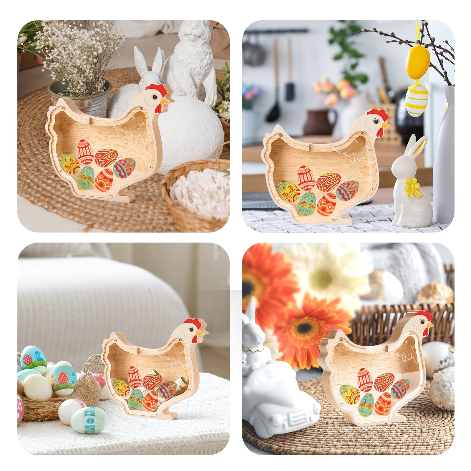 Chicken Piggy Bank: Unbreakable, Cute, Personalized Gift