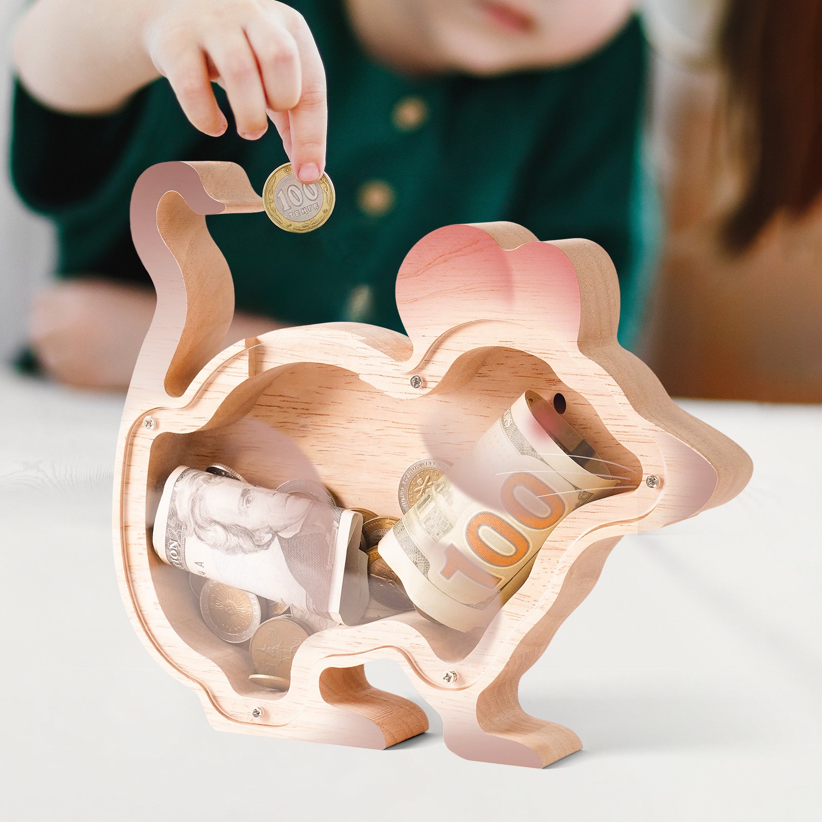 Rat Piggy Banks: Cute, Unbreakable, Safe, Perfect for Kids