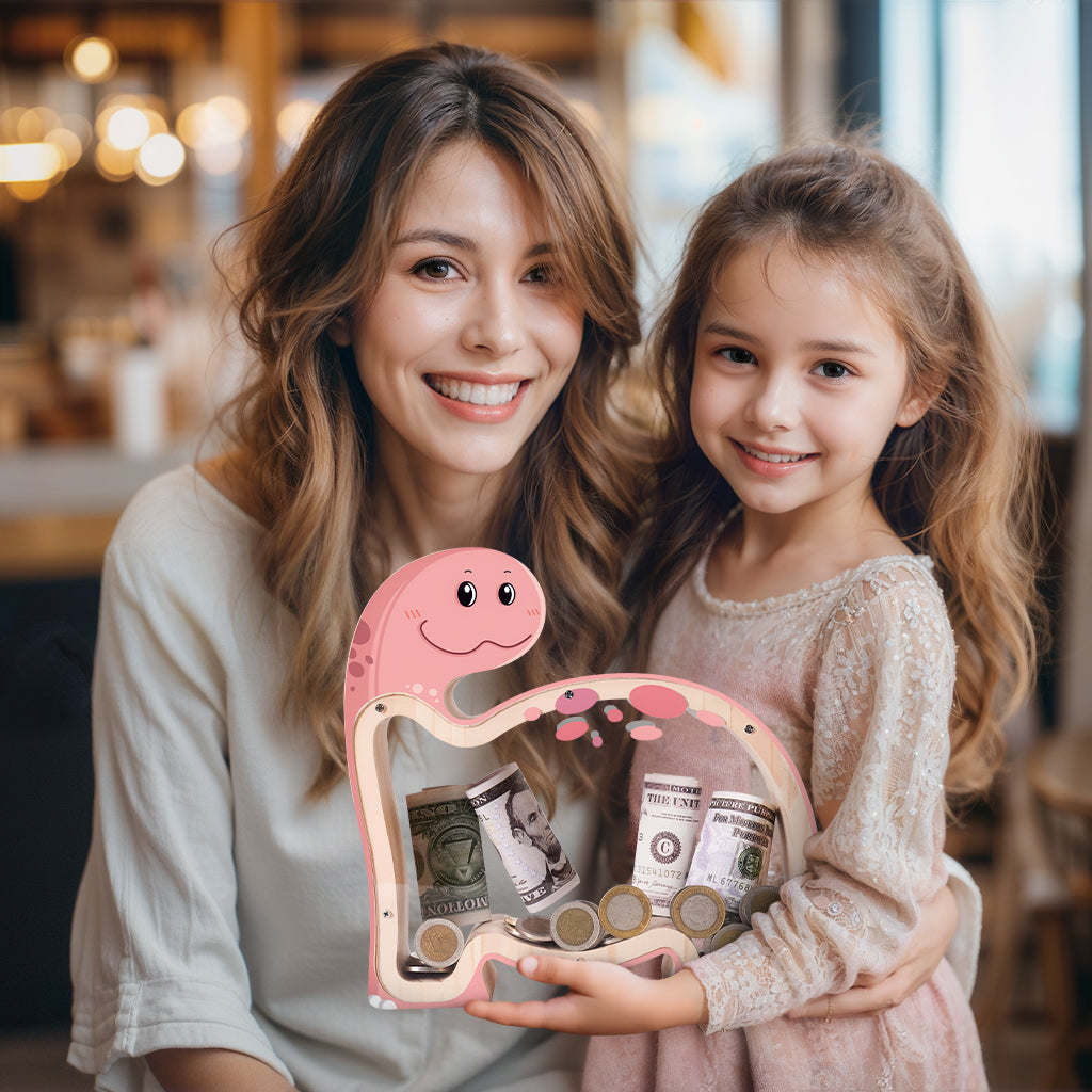 Brachiosaurus Piggy Bank: Elegant Money Keeper & Decorative Gift