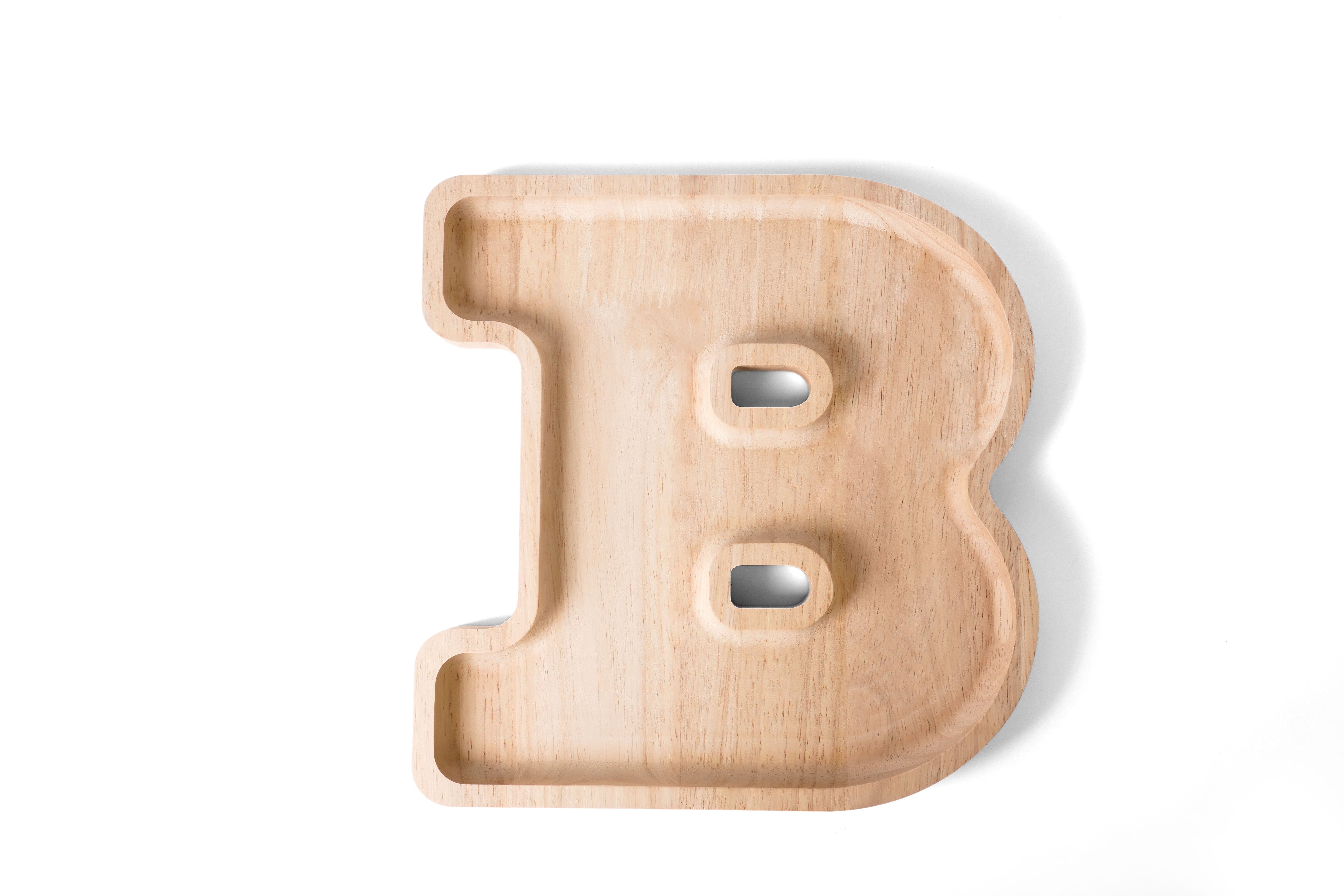 Wooden Letter Tray Set: Decorative & Practical functional, Eco-Friendly, Forming baby names