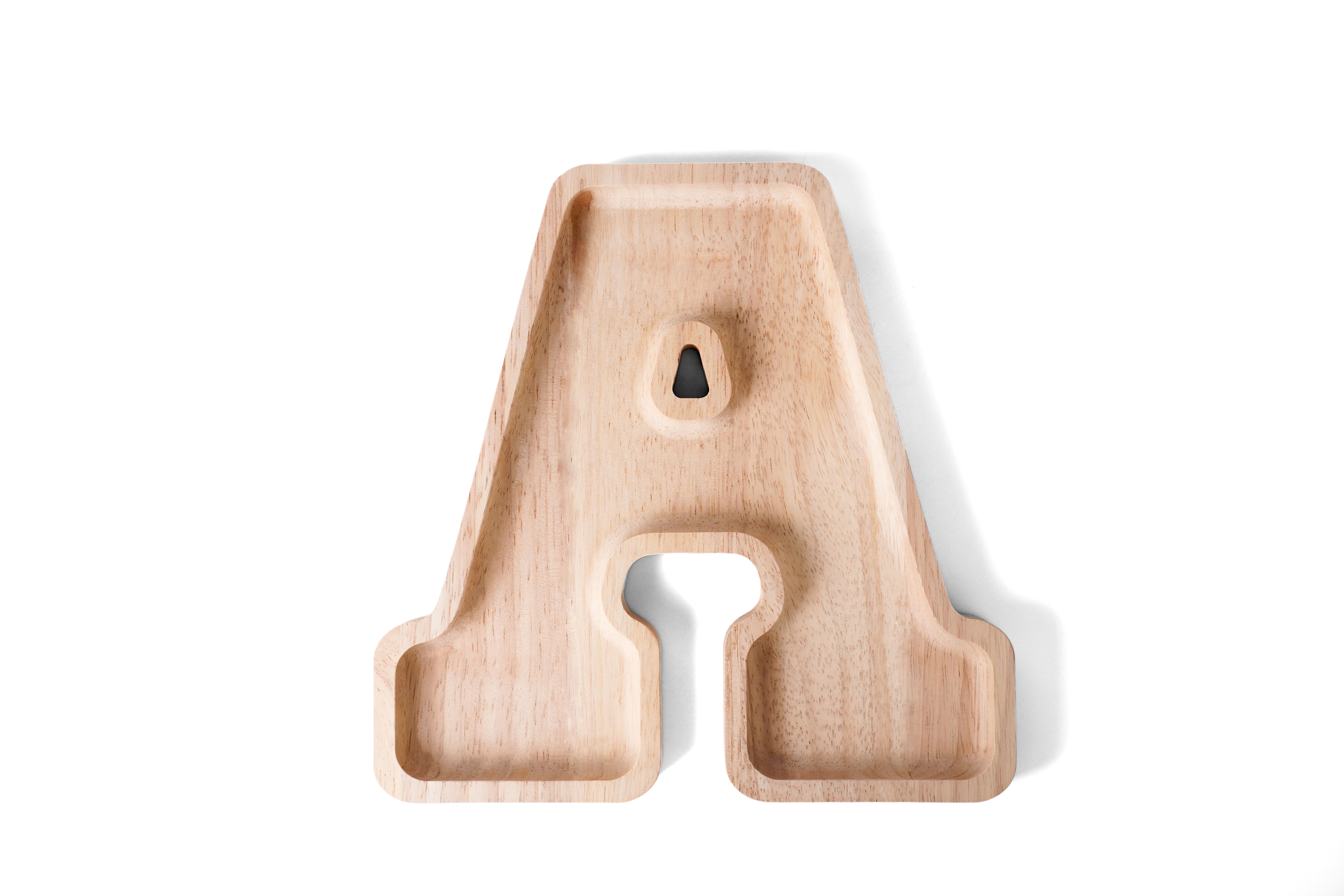Wooden Letter Tray Set: Decorative & Practical functional, Eco-Friendly, Forming baby names