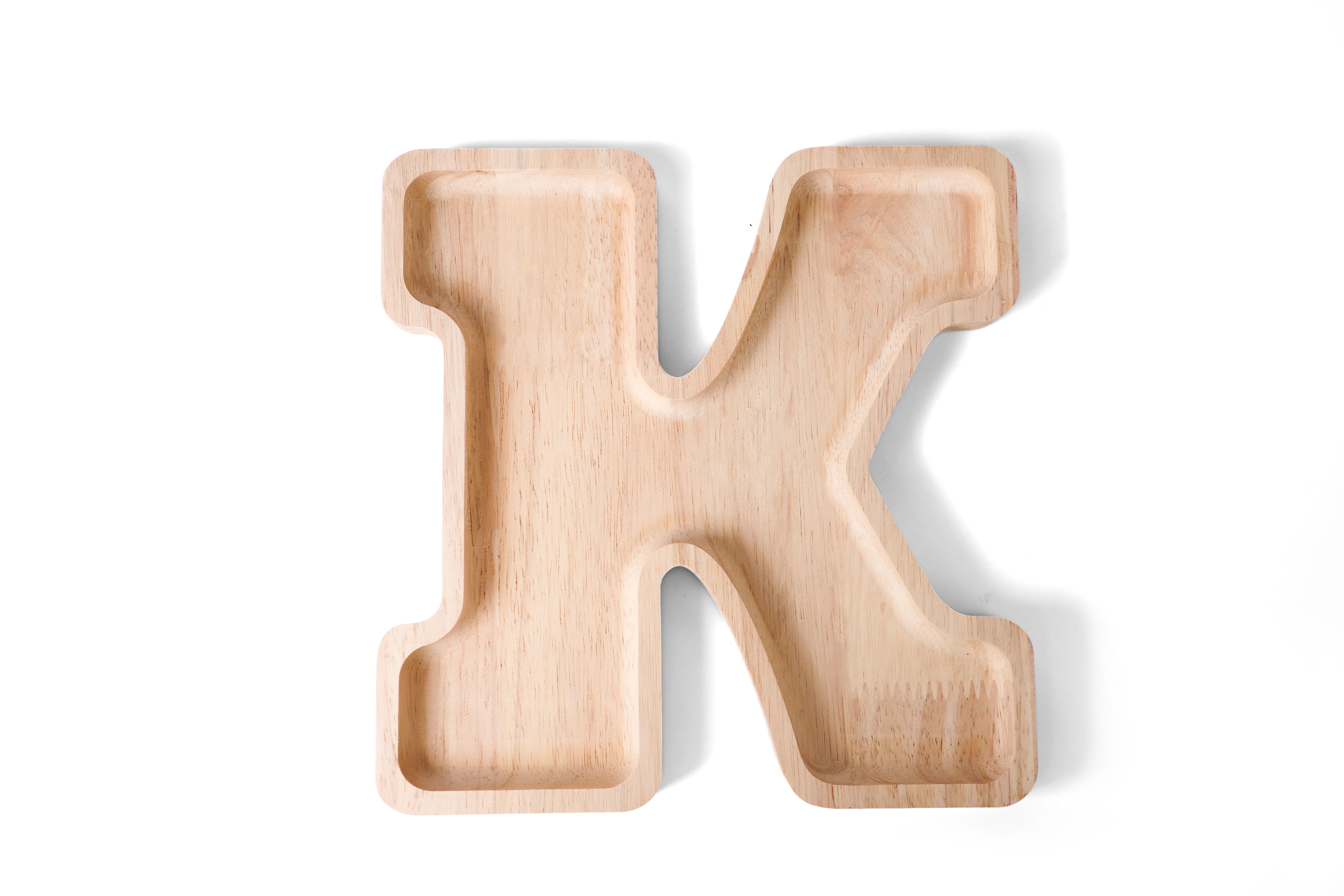 Wooden Letter Tray Set: Decorative & Practical functional, Eco-Friendly, Forming baby names
