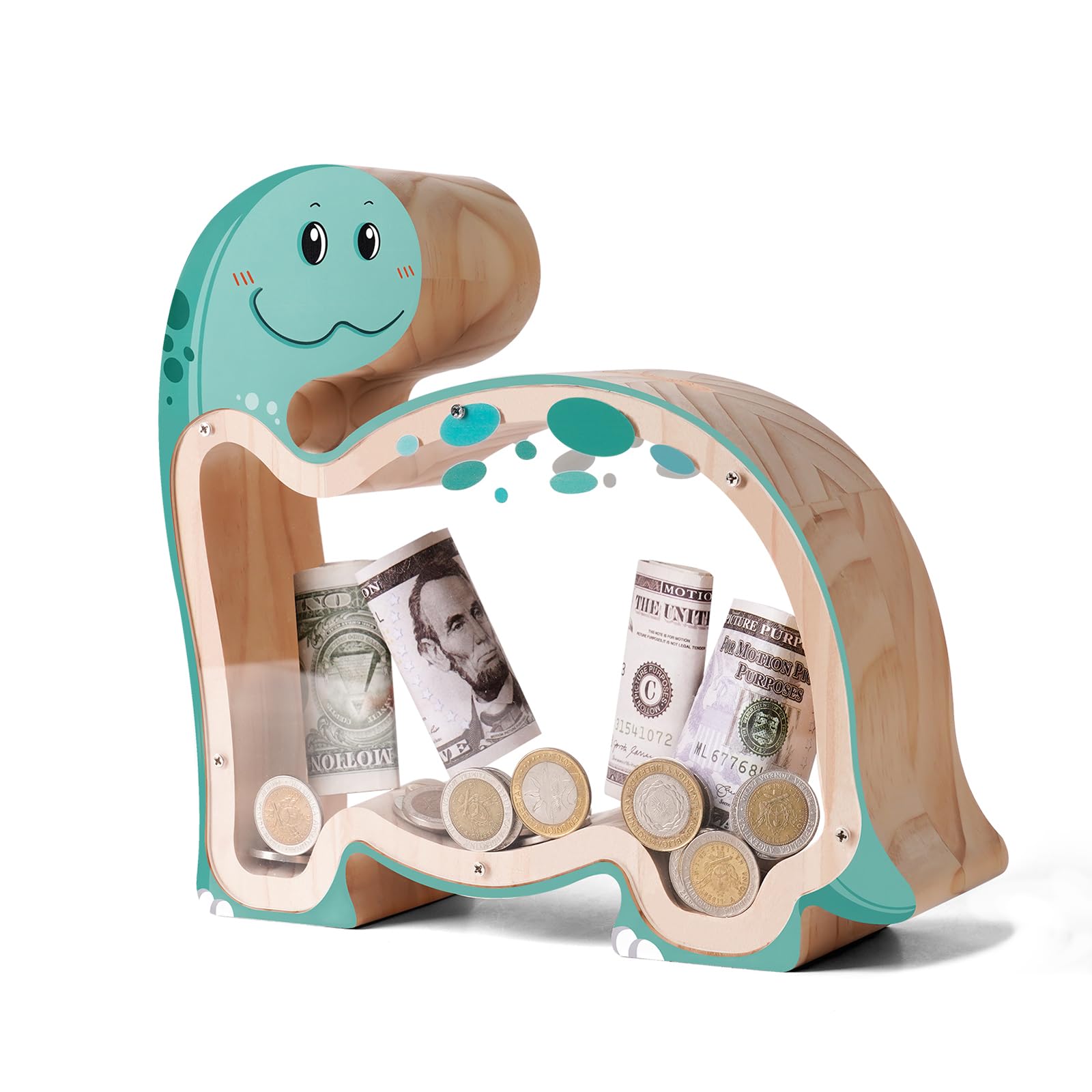 Brachiosaurus Piggy Bank: Elegant Money Keeper & Decorative Gift