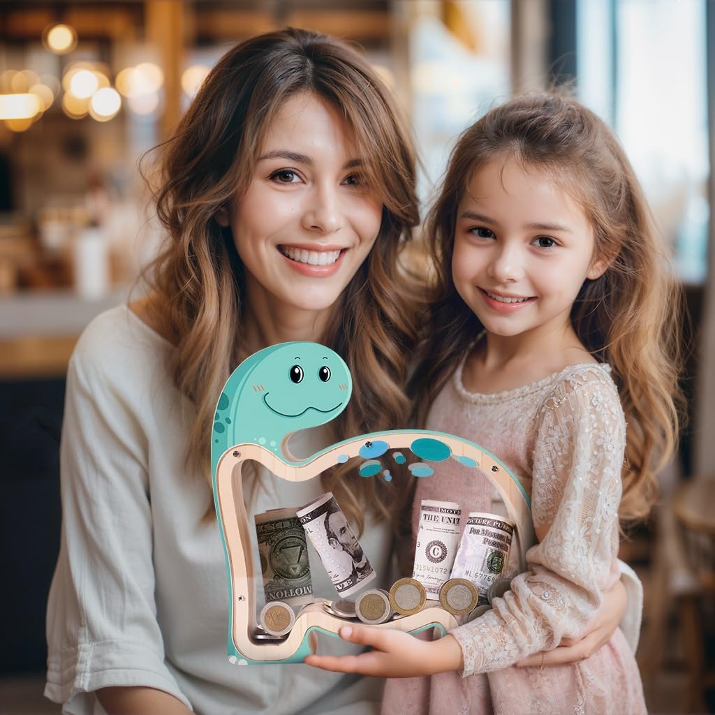Brachiosaurus Piggy Bank: Elegant Money Keeper & Decorative Gift