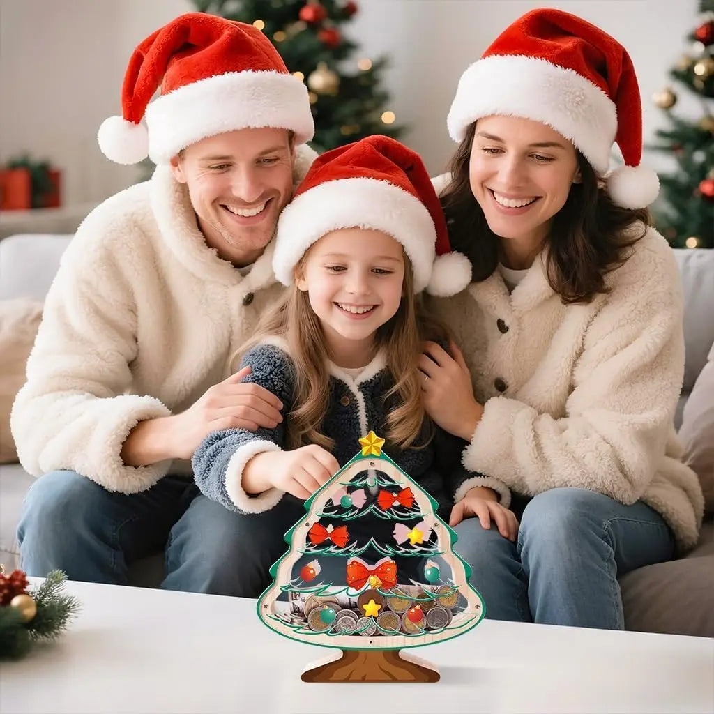 🎄Christmas Tree Piggy Bank