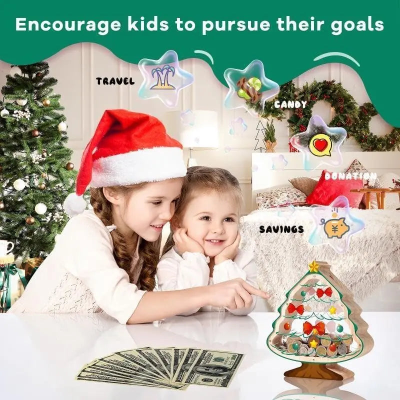 🎄Christmas Tree Piggy Bank