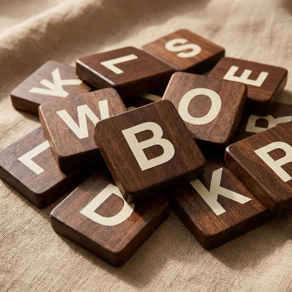 Individual Letter Tiles (A-Z) | Solid Wood Add-Ons
